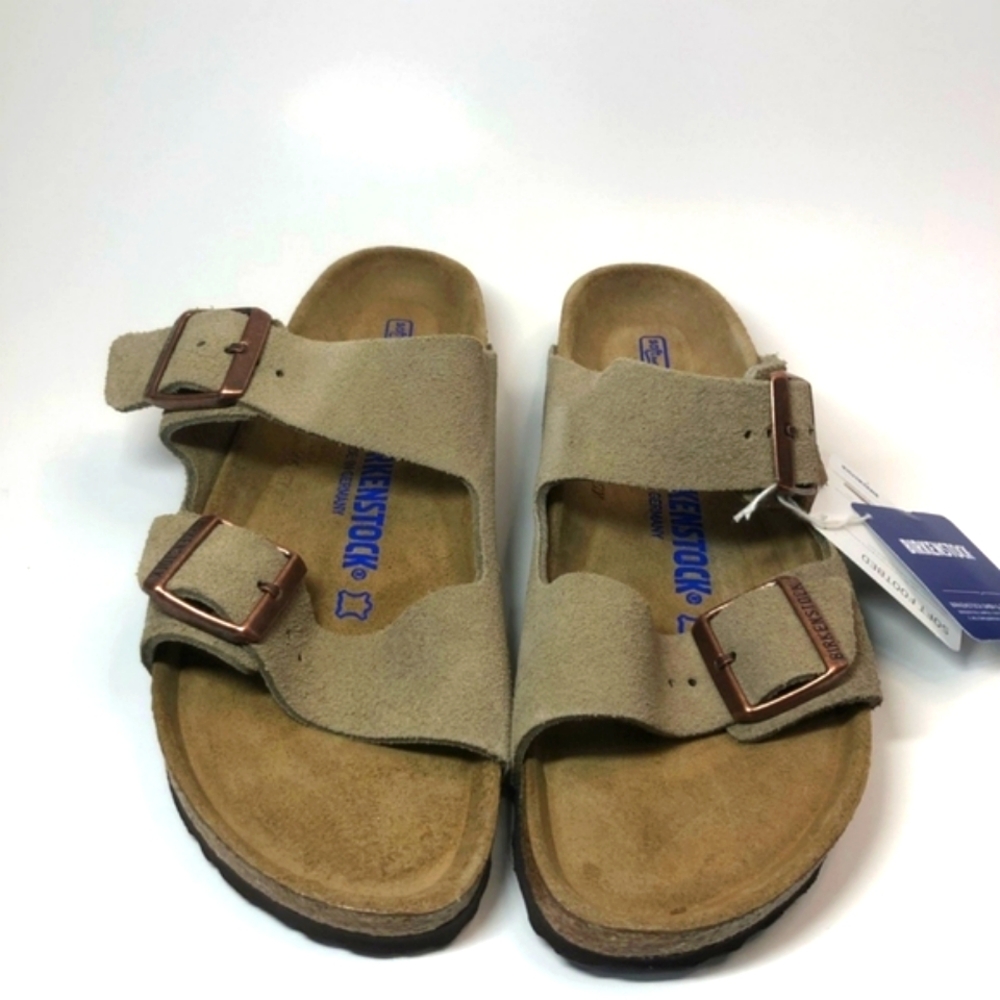 Birkenstock Arizona Soft Footbed Sandals Taupe 39 / 250 / 5.5UK